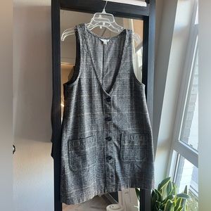 Tweed plaid dress